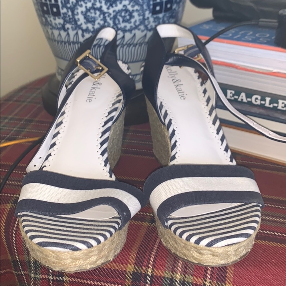 WORN ONCE wedges